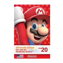 Nintendo eShop Gift Card 20 USD – USA
